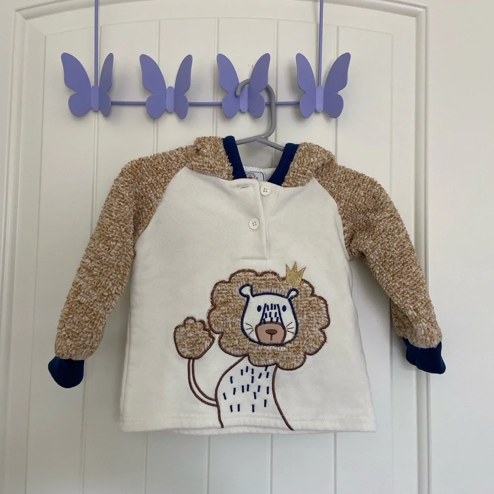 EUC | Quacker Jack boy’s lion jacket‎ — 12 months